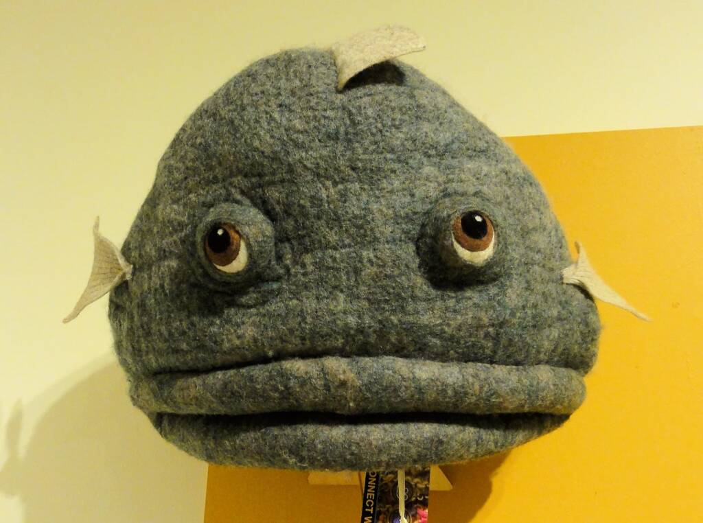 Gropmund G Groper by Julie Brennan, Alice Springs Beanie Festival 2013