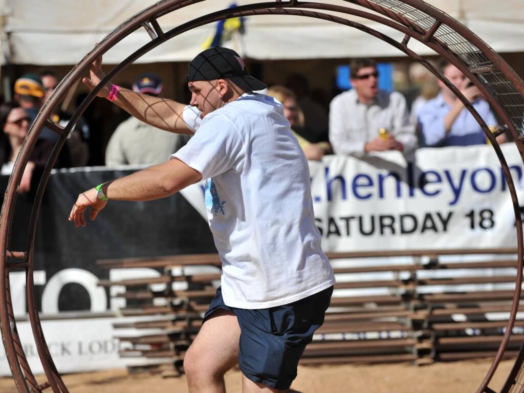 Competition and fun at the Henley on Todd Regatta 2012 © Henley on Todd