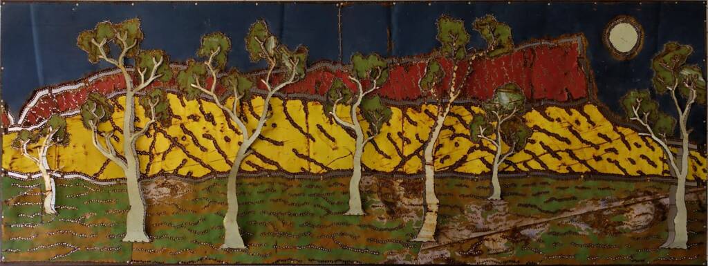 Mt Gillen, 2008 by Dan Murphy, Araluen Arts Centre, Alice Springs NT