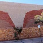 Sandstone Mural (Kmart Mural) by John Walker and Peter Bakurski, Alice Springs NT