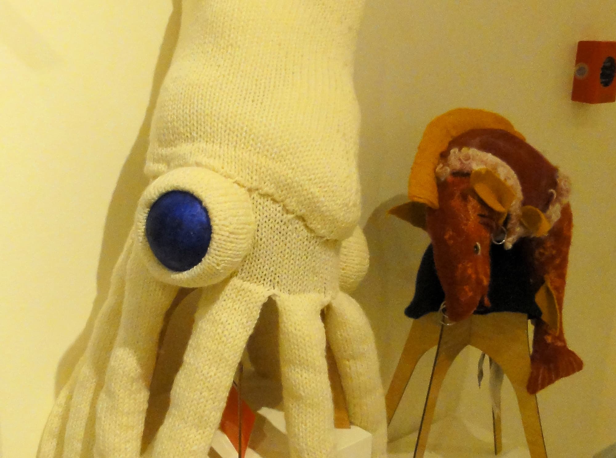 Sea Monster by Russell North, Alice Springs Beanie Festival 2013