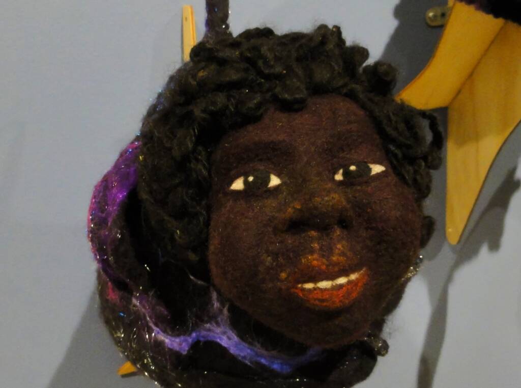 Spirit of Narradjinii Within by Meggan Jack, Alice Springs Beanie Festival 2013