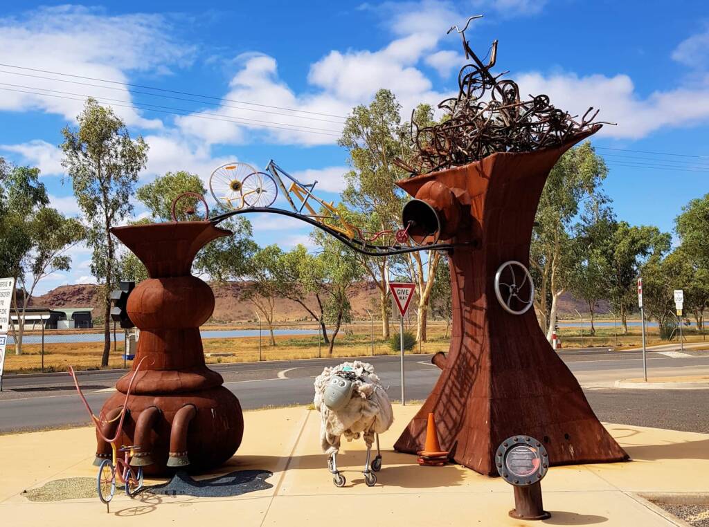 The Recyculator, 2015 by J9 Stanton, Alice Springs NT