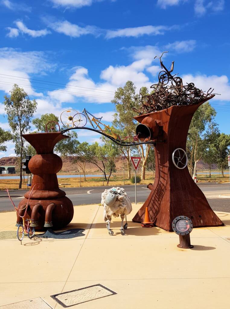 The Recyculator, 2015 by J9 Stanton, Alice Springs NT