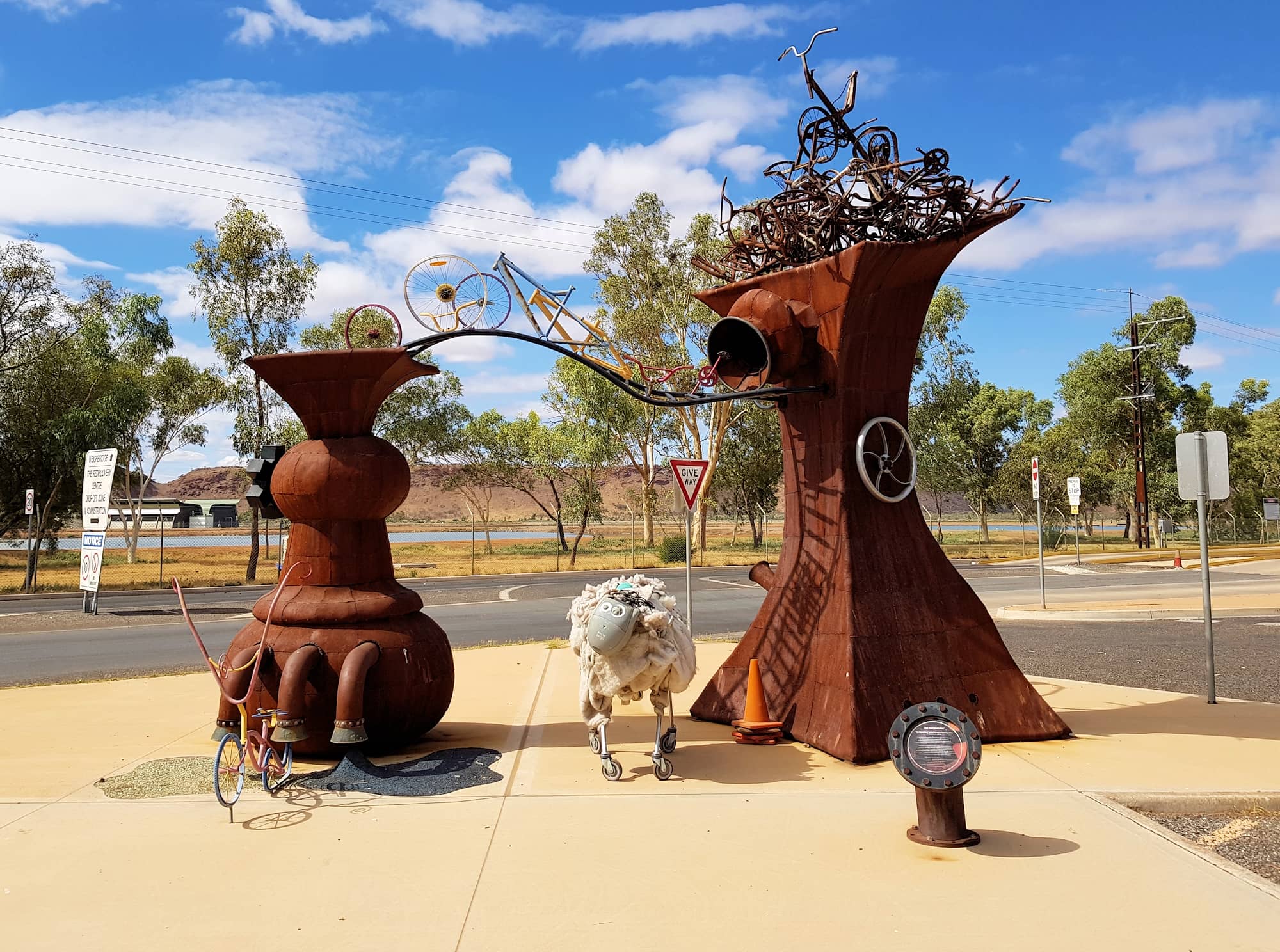 The Recyculator, 2015 by J9 Stanton, Alice Springs NT