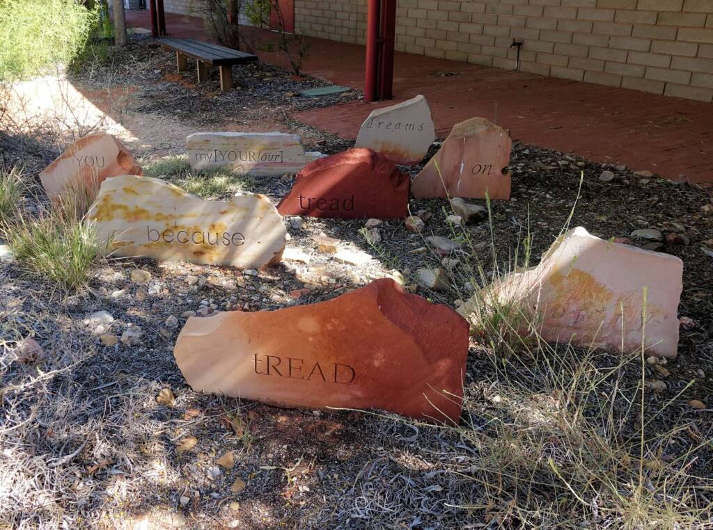 Tread Softly by Pamela Lofts, Araluen Arts Centre, Alice Springs NT