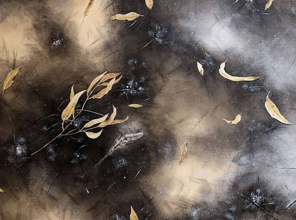 West Macs Ash Patch by Matt Grant, (Acrylic on Canvas), section Places, Advocate Art Award 2023