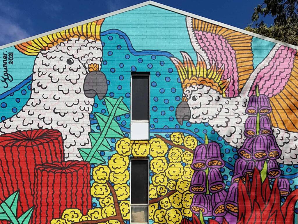 Birds and Flowers of Anglicare, 2021 by Melanie Gunner