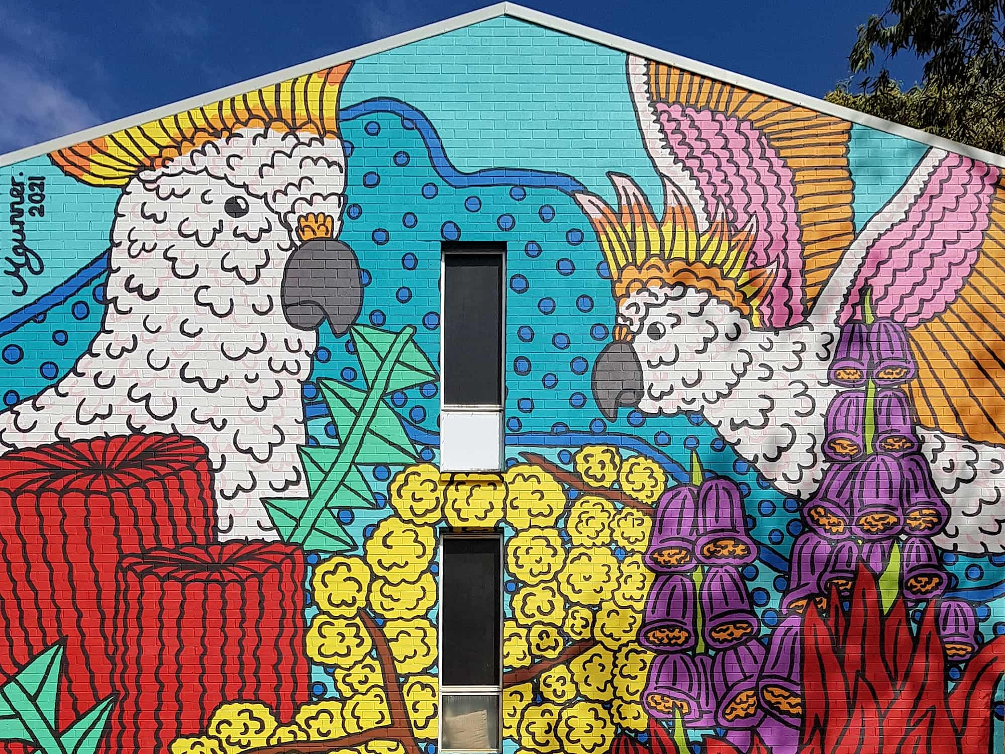 Birds and Flowers of Anglicare, 2021 by Melanie Gunner