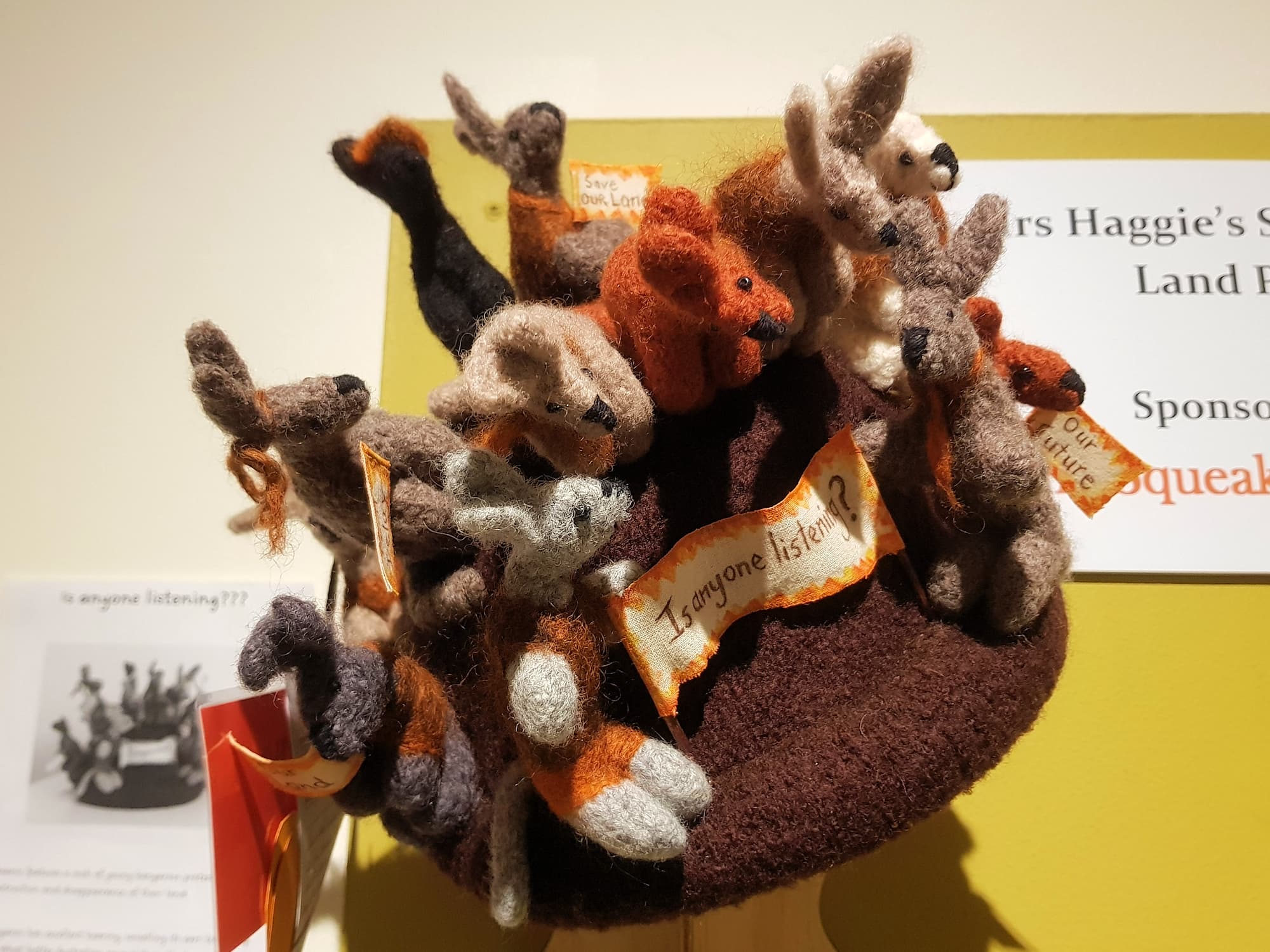 Is anyone listening? by Marilyn Hunter, Alice Springs NT