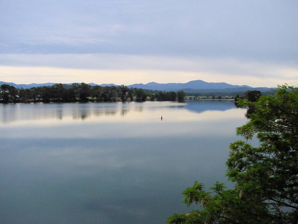 Moruya River (Deua National Park) and the Great Dividing Range, South Coast NSW