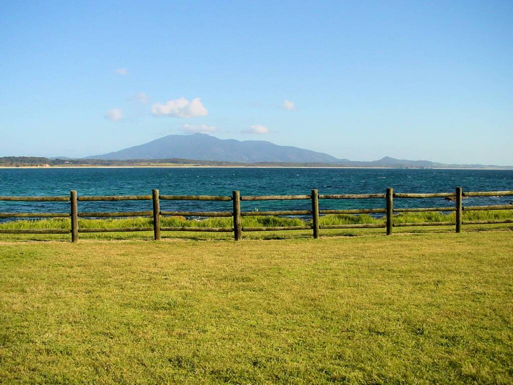 Mount Gulaga (across Horseshoe Bay), Bermagui NSW