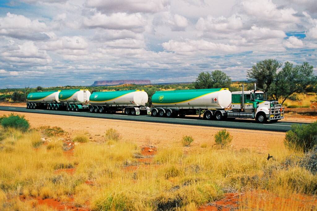 British Petroleum BP Road Train © Hans Boessum