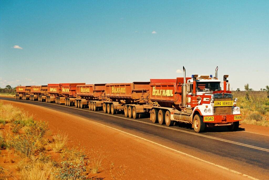 Bulkhaul Road Train © Hans Boessum