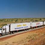 John Bain refridgeration road train © Hans Boessum