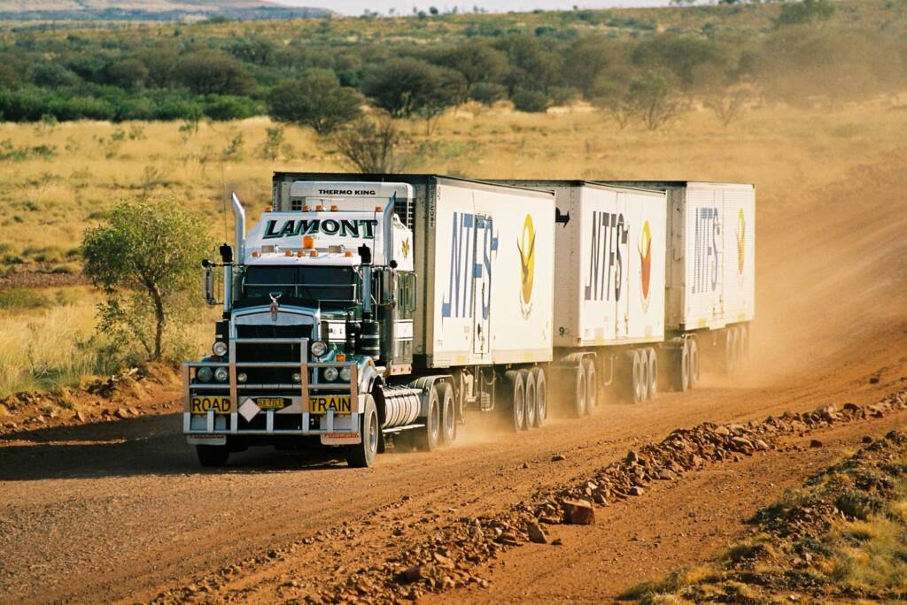 Northern Territory Freight Services (NTFS) Road Train © Hans Boessum