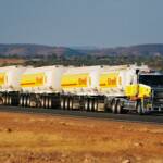 Shell Petrol Tanker Road Train, Central Australia © Hans Boessum