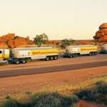 Shell Road Train, Karlu Karlu (the Devil Marbles), Central Australia NT © Hans Boessum