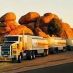 Shell Road Train, Karlu Karlu (the Devil Marbles), Central Australia NT © Hans Boessum