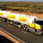 Shell Road Train, Central Australia NT © Hans Boessum