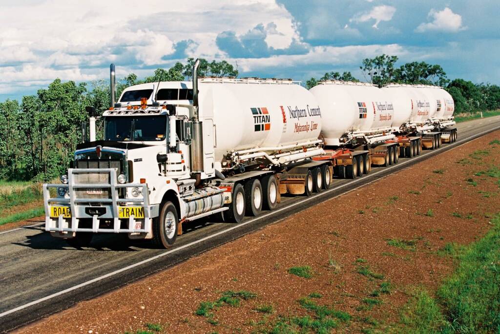 Titan Cement Road Train © Hans Boessum