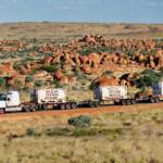 Titan Road Train, Karlu Karlu (the Devil Marbles), Central Australia NT © Hans Boessum