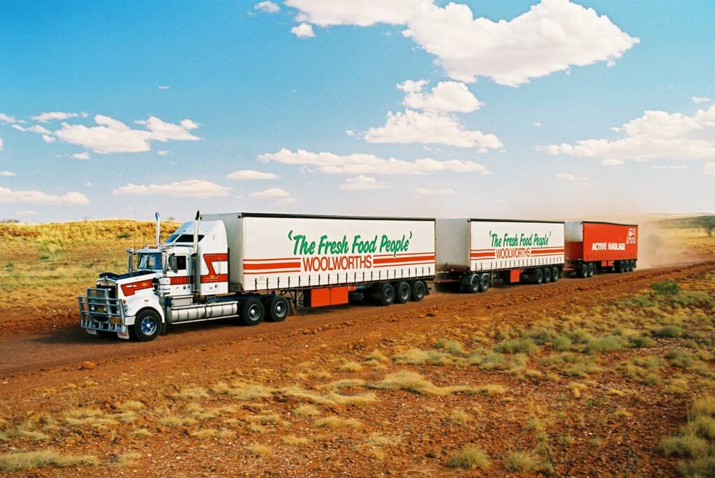 Woolworths Road Train © Hans Boessum