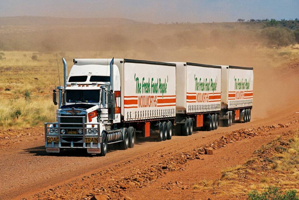 Woolworths Road Train © Hans Boessum