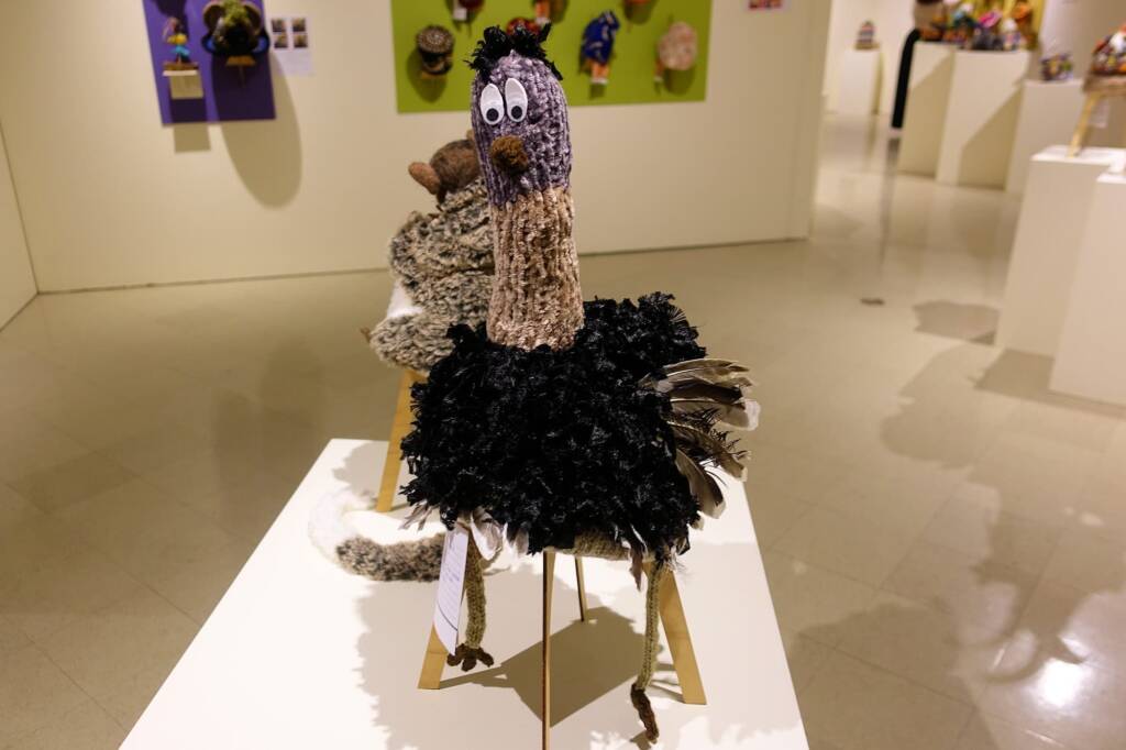 Emu by Kristin Merrit - Alice Springs Beanie Festival 2024