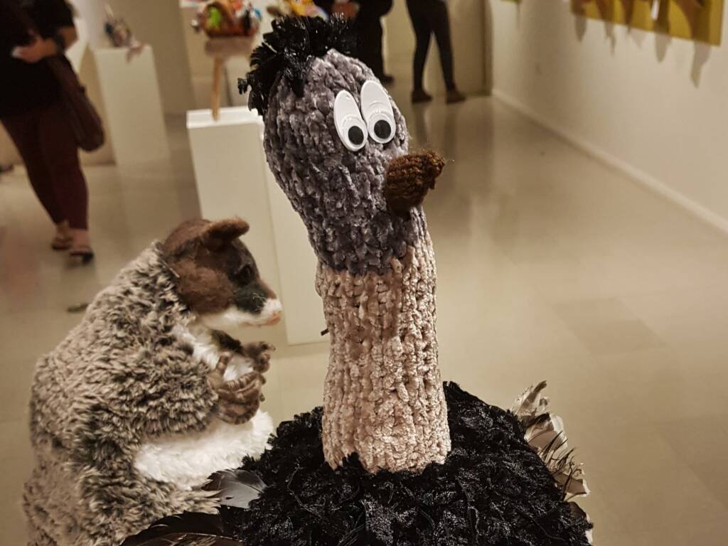 Emu by Kristin Merrit - Alice Springs Beanie Festival 2024