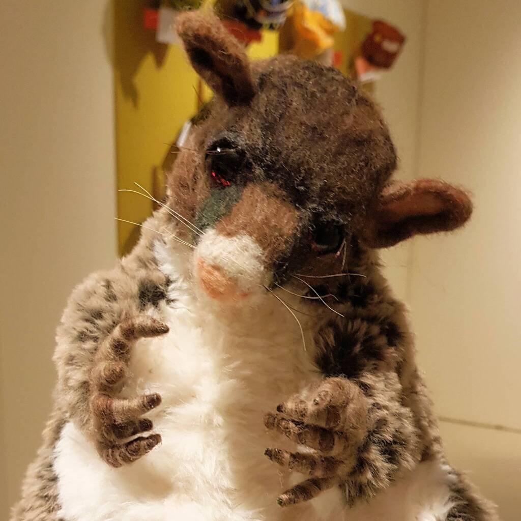 Ring Tail Possum by Lorraine Boomer - Alice Springs Beanie Festival 2024