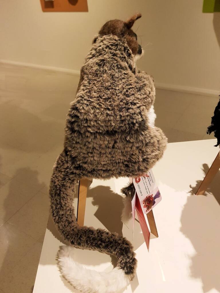 Ring Tail Possum by Lorraine Boomer - Alice Springs Beanie Festival 2024