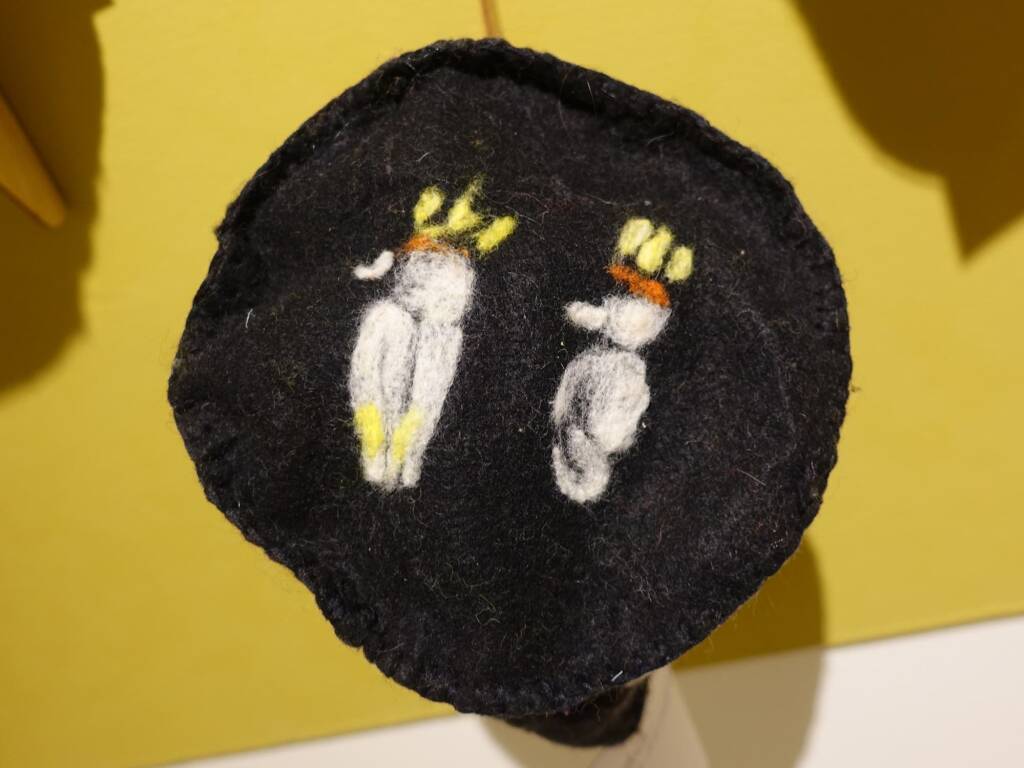 Birdies, by Sandra Summerfield - Alice Springs Beanie Festival 2024