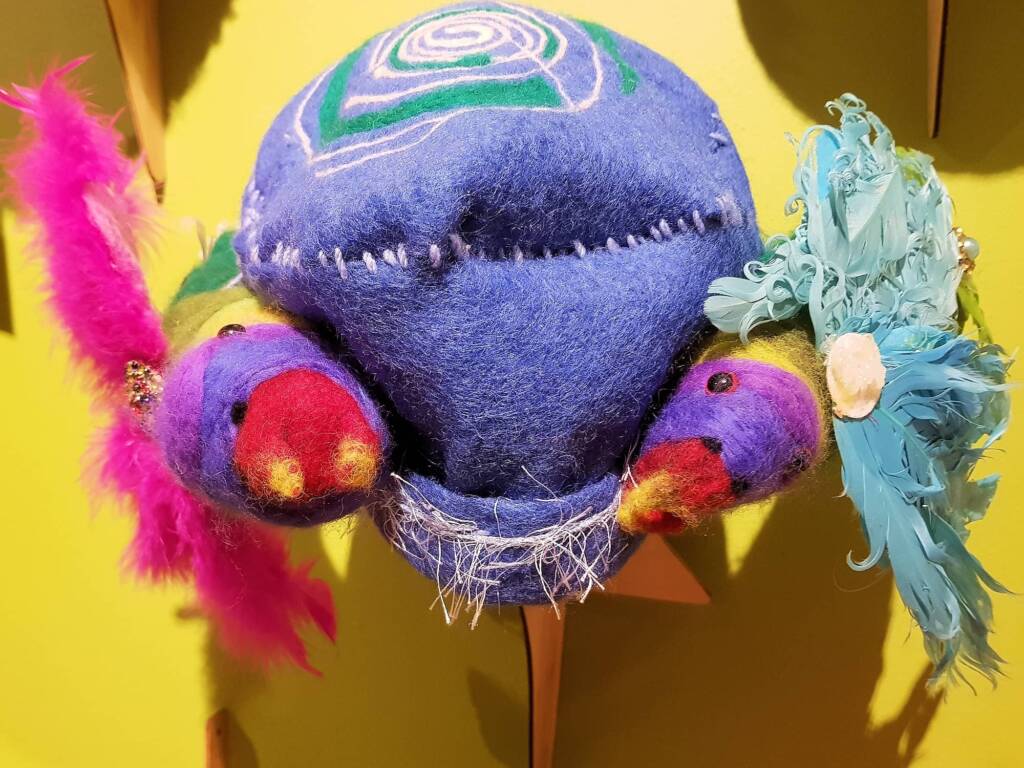 Birds, a Collaboration by Tennant Creek The Hub - Alice Springs Beanie Festival 2024