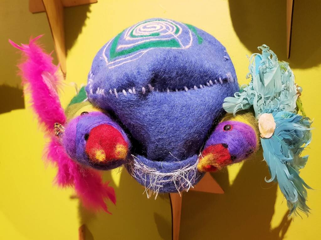Birds, a Collaboration by Tennant Creek The Hub - Alice Springs Beanie Festival 2024