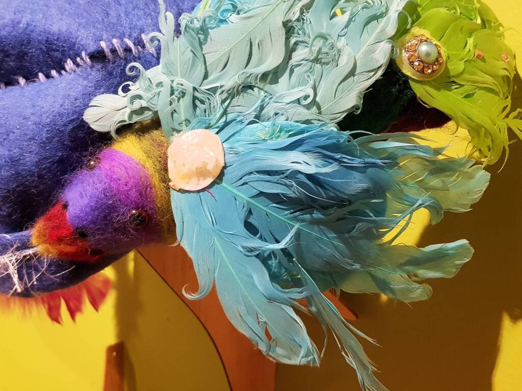 Birds, a Collaboration by Tennant Creek The Hub - Alice Springs Beanie Festival 2024