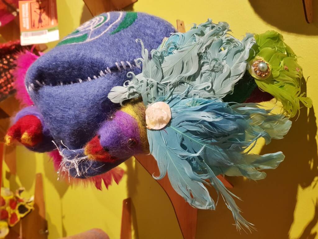 Birds, a Collaboration by Tennant Creek The Hub - Alice Springs Beanie Festival 2024