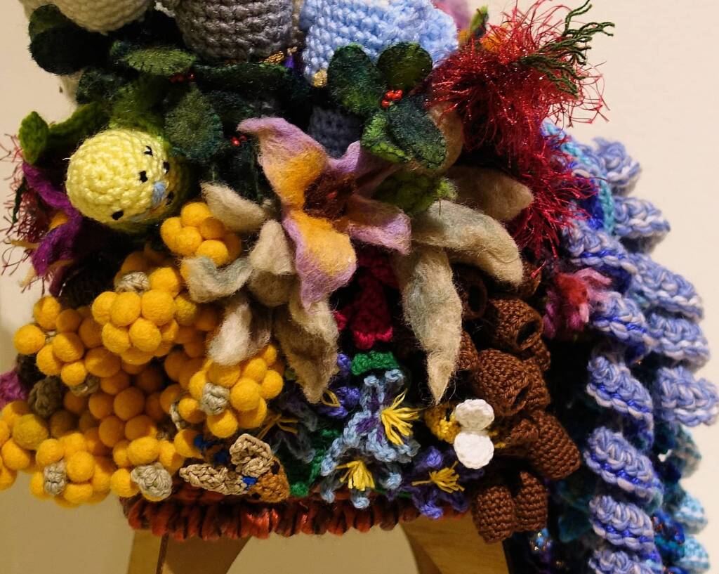 Listen, by Renate Kirkpatrick - Alice Springs Beanie Festival 2024