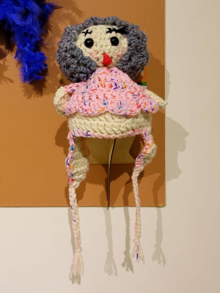 My Doll, by Denise Carter, Ohio USA - Alice Springs Beanie Festival 2024