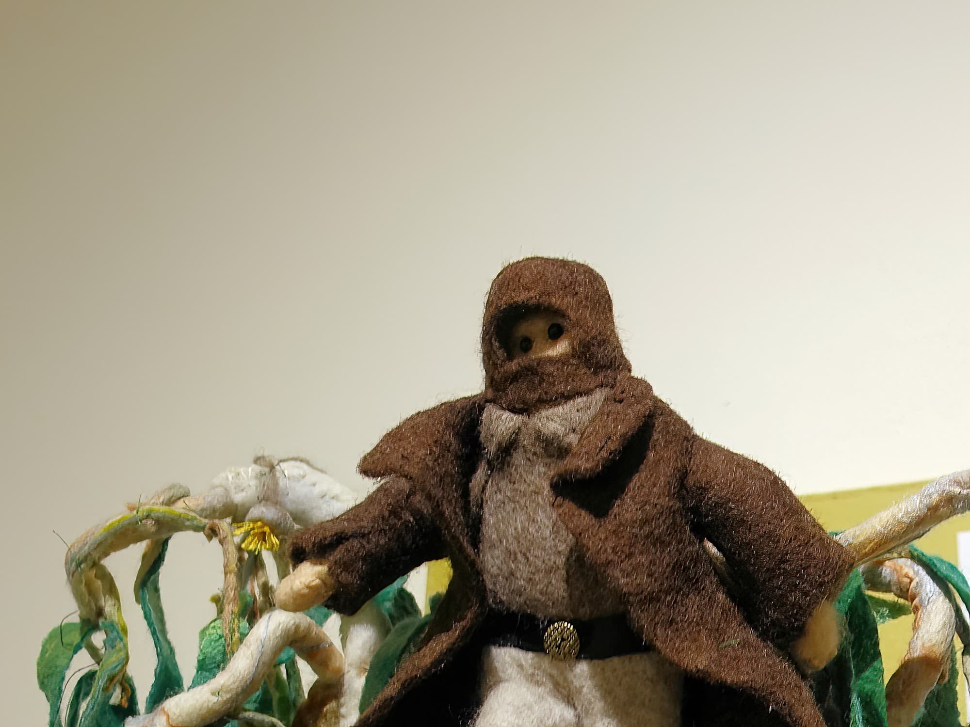 My Favourite Historic Bush Man, by Marie Nash, Wodonga VIC - Alice Springs Beanie Festival 2024