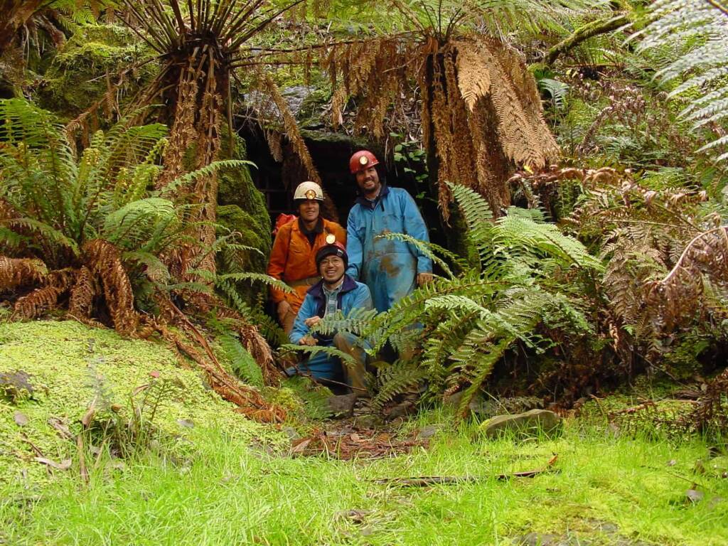 Caving in Mole Creek Karst National Park, Tasmania