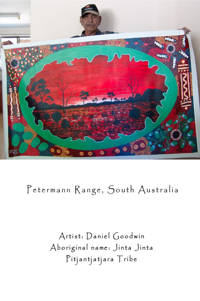 Petermann Range SA (2007) by Daniel Goodwin Tjinta Tjinta