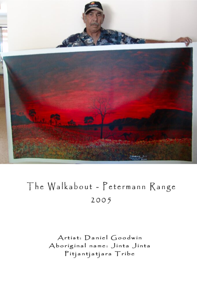 The Walkabout - Petermann Range (2005) by Daniel Goodwin Tjinta Tjinta