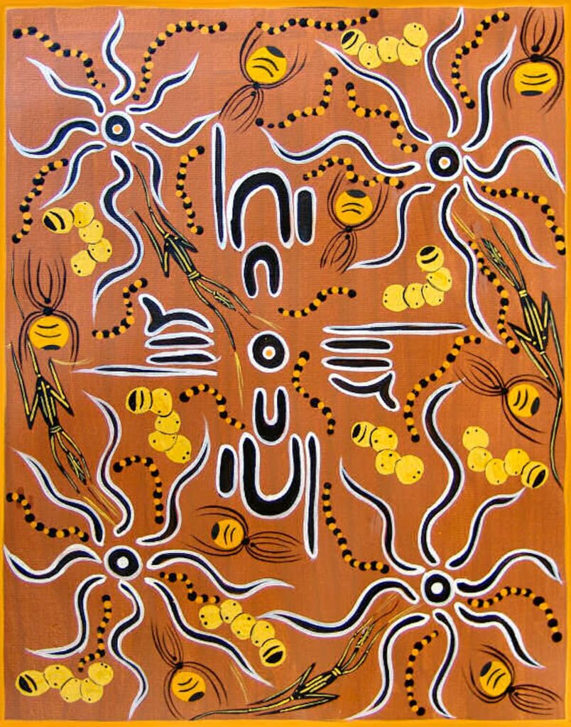 Families Hunting and Gathering Bush Tucker, 2008 © Trephina Sultan Thanguwa