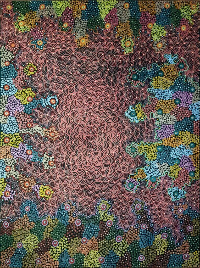 Putipulawa (Pretty Bush Flower), 2010 © Janet Tjitayi