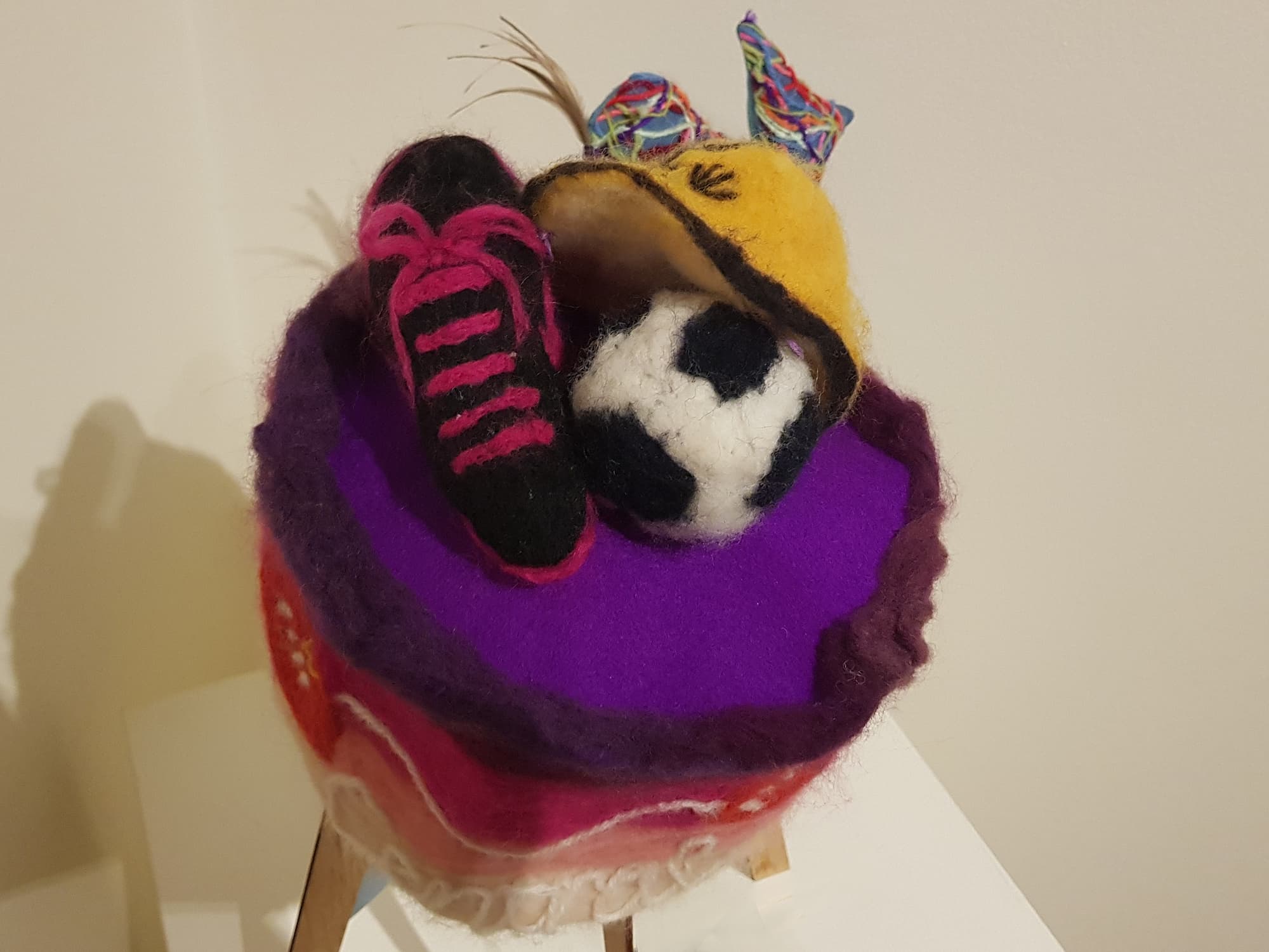 We are Central Region by Anok, Memphis and Charlotte (The Alice Springs Steiner School), Alice Springs Beanie Festival 2025