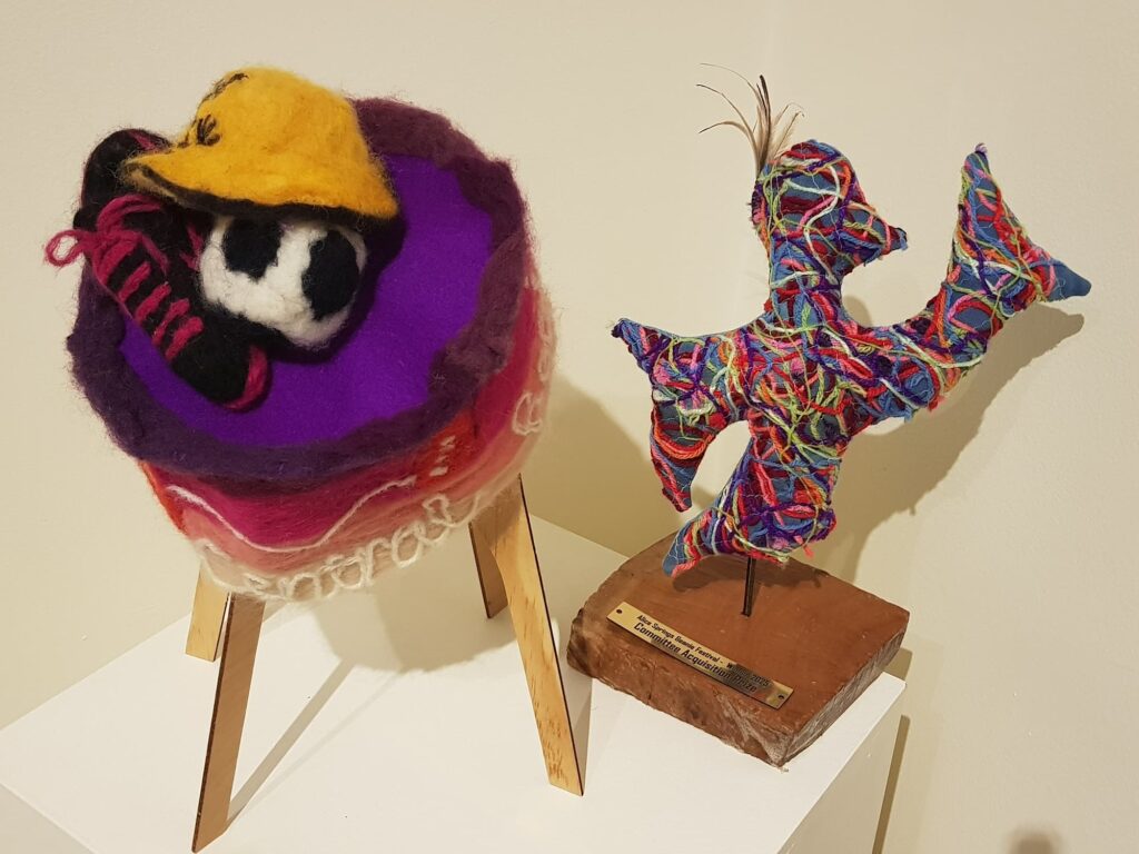 We are Central Region by Anok, Memphis and Charlotte (The Alice Springs Steiner School), Alice Springs Beanie Festival 2025