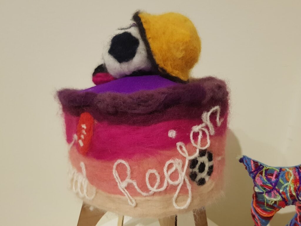 We are Central Region by Anok, Memphis and Charlotte (The Alice Springs Steiner School), Alice Springs Beanie Festival 2025
