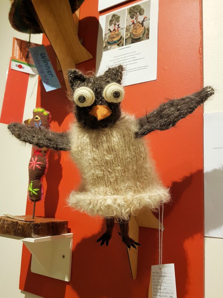HOWL the Owl by Tim Henderson, Alice Springs NT - Alice Springs Beanie Festival 2025