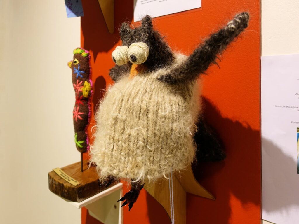 HOWL the Owl by Tim Henderson, Alice Springs NT - Alice Springs Beanie Festival 2025